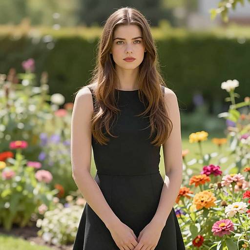 Elegant Portrait of a Young Woman