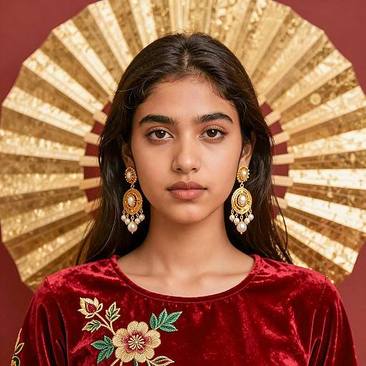 Exquisite Portrait of a Young Woman