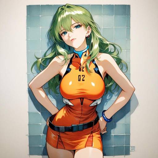Neon Genesis Evangelion Inspired Character Art