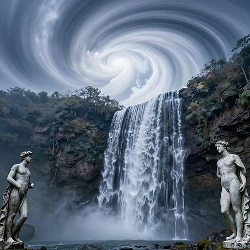 Surreal Liquid Time Dreamscape