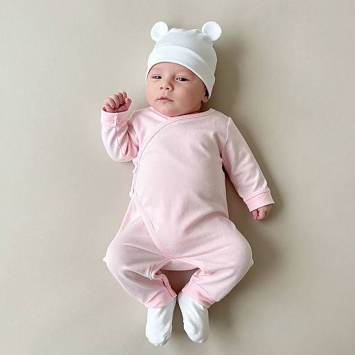 Newborn in Pink Pajamas Costume