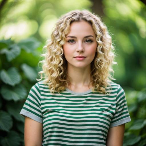 Moody Portrait of a Young Woman