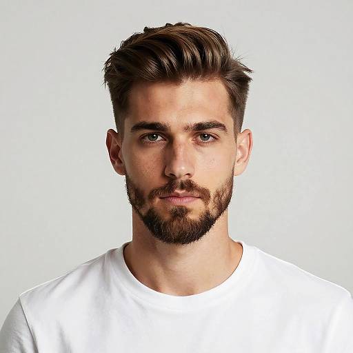 Hyper-Realistic Young Man Portrait