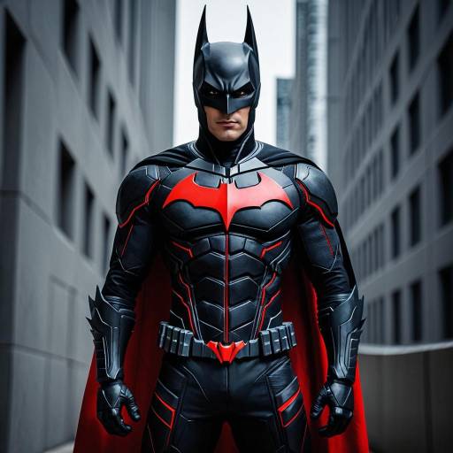 Futuristic Batman Beyond Cosplay Costume