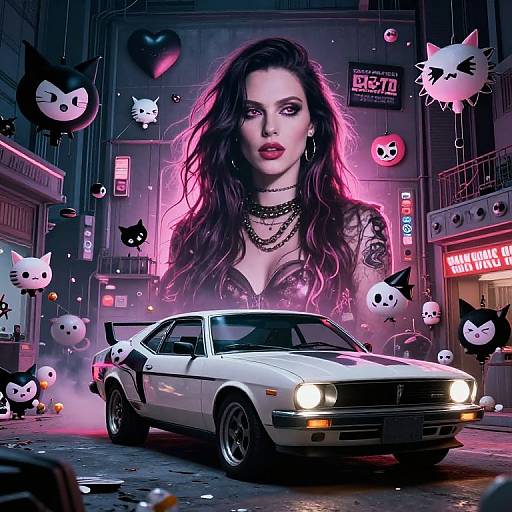 Kawaii Cinematic Scene Production Stills