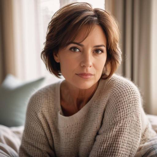 Cozy Morning Portrait in Soft Light Cozy Morning Portrait in Soft Light