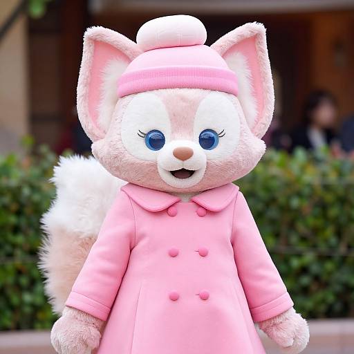 Tickled Pink Costume with Ears