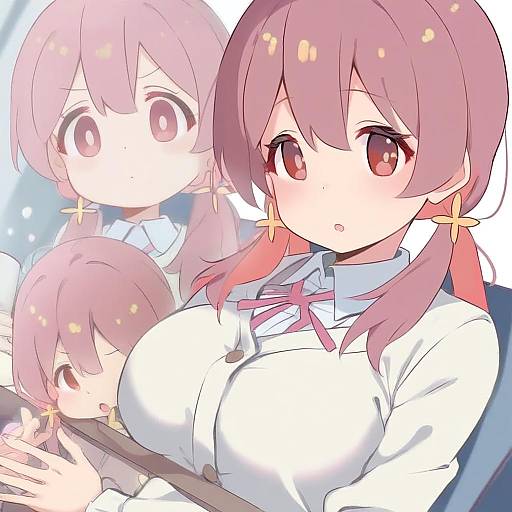 Illustration of Murosaki miyo, onii-chan wa oshimai! in the style of Kujou ichiso