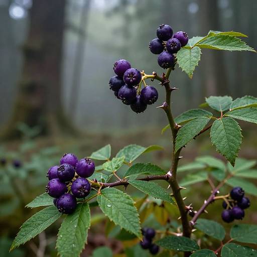 Enchanted Tollkirsche Plant Close-Up