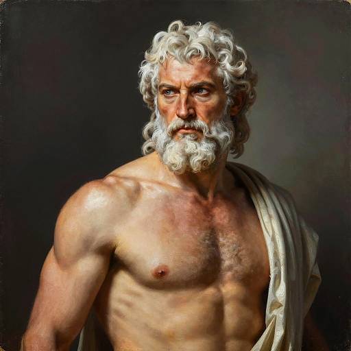 Classical Portrait of Zeus