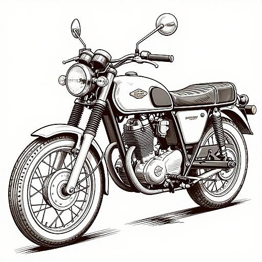 Detailed Weatherproof 70s Cafe Racer