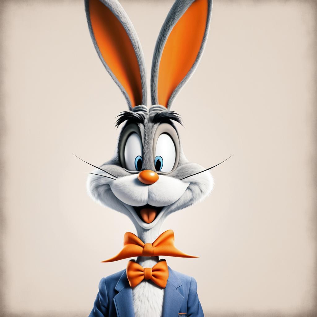 Cheeky Bugs Bunny Mugshot Design