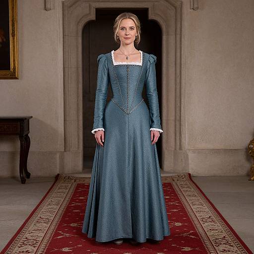 Medieval Woman in Katherine Tvd Costume