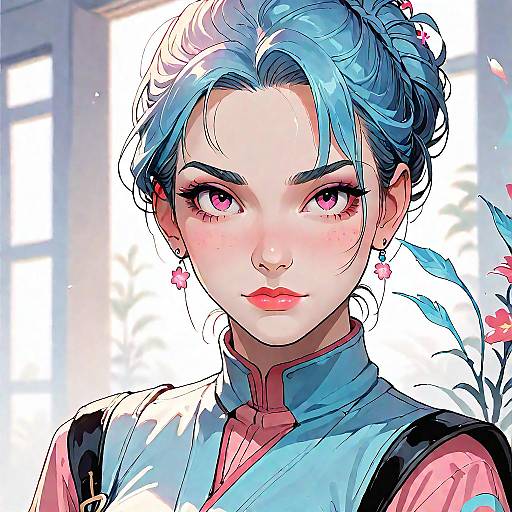 Anime Style Fubuki Character Scores