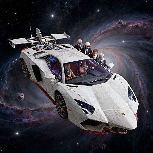 Lamborghini Starship in Nebula Yard