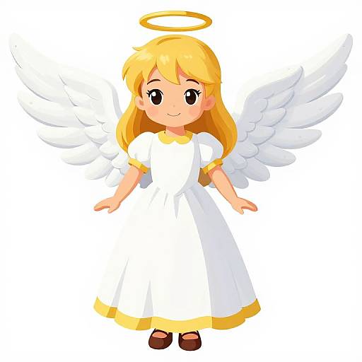 Vector Angel Illustration PNG