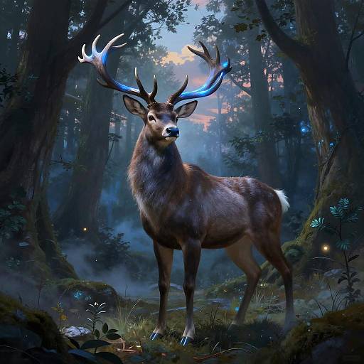 Majestic Failinis Forest Guardian Stag