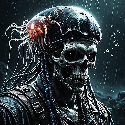 Undead Pirate with Jellyfish Symbiote