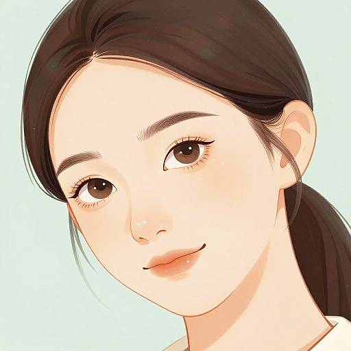 Dynamic Positive Canthal Tilt Portrait