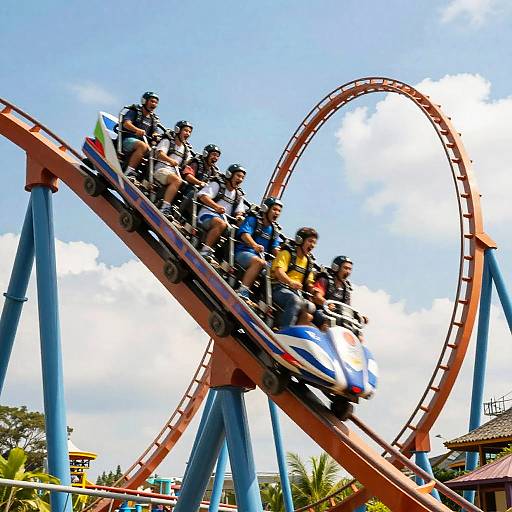 Thrilling Gardaland Roller Coaster Ride