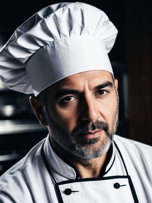 Cinematic Chef Portrait in Realism