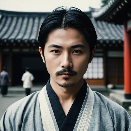 Realistic Asian Male in Traditional Attire