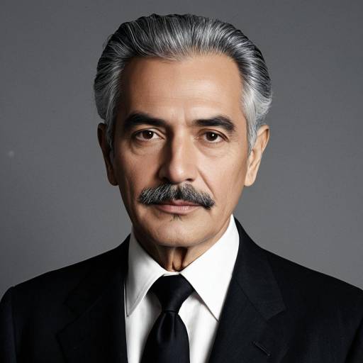 Elderly Man in 1950s Formal Suit