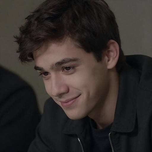 Intense Portrait of a Young Man