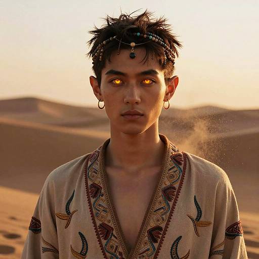 Mystic Twilight Dune Wanderer