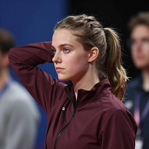 Moody Portrait of a Young Woman