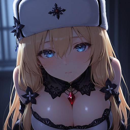 Illustration of Mosin-nagant (girls' frontline), girls' frontline in the style of Nasuno (nasuno42)