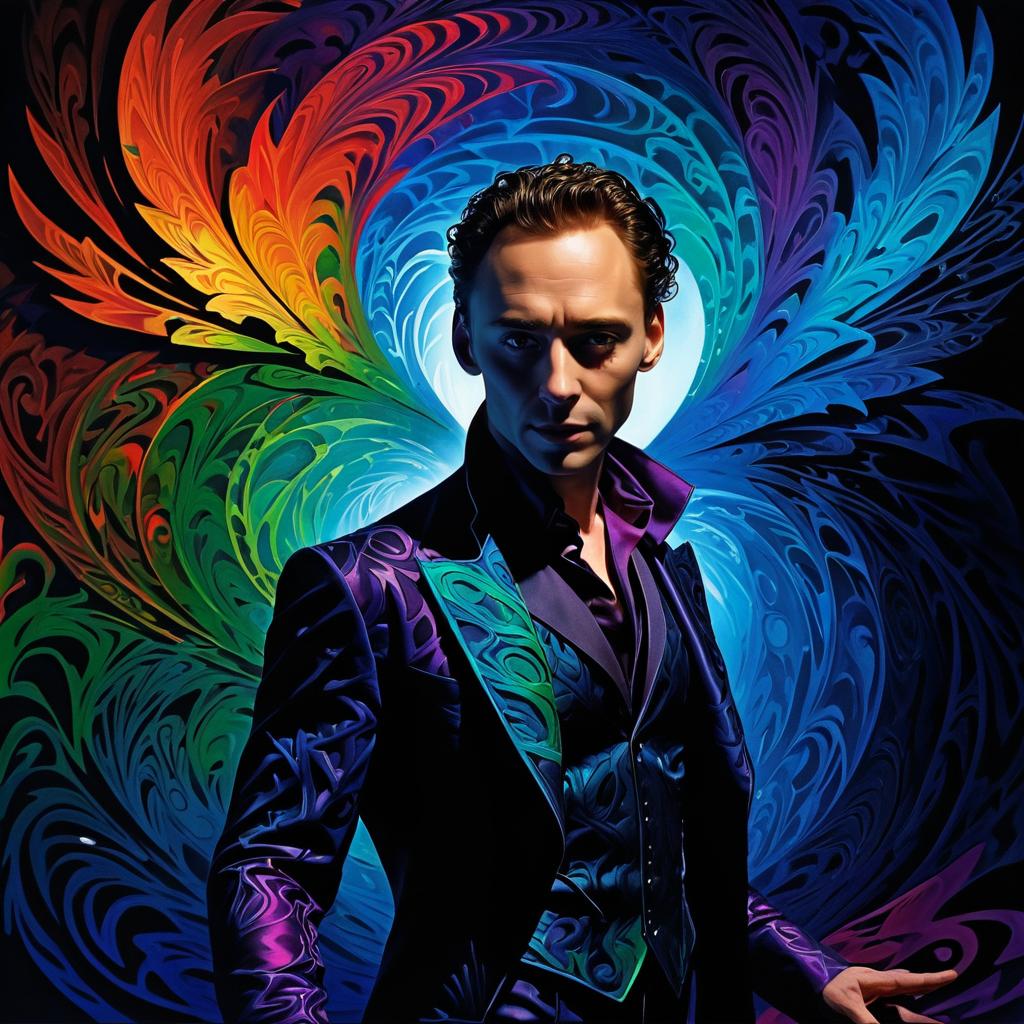 Tom Hiddleston as a Shadowy Trickster