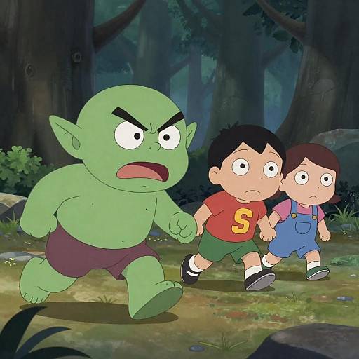 Chase in the Enchanted Forest