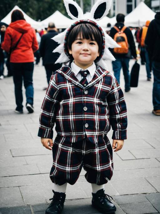 Photorealistic Munchkin Costume Portrait