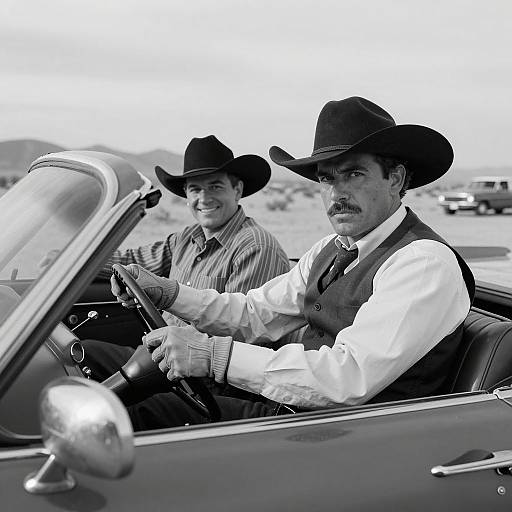 Vintage Car Adventure in the Desert