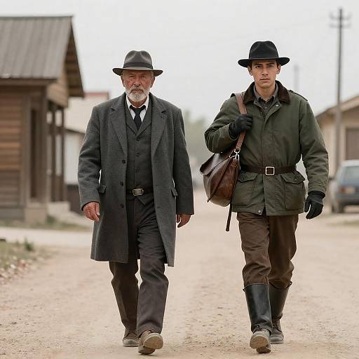 Walking Down a Dusty Street Together