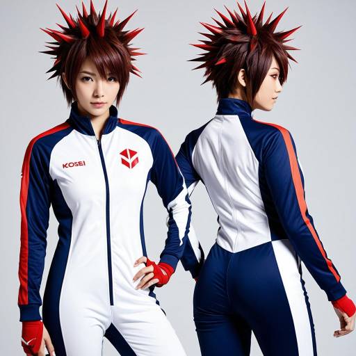 Sporty Kosei Tsuburaba Cosplay Costume