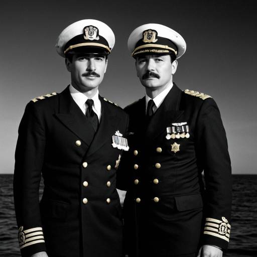 Vintage Harbor Patrol Captain Cosplay Costume