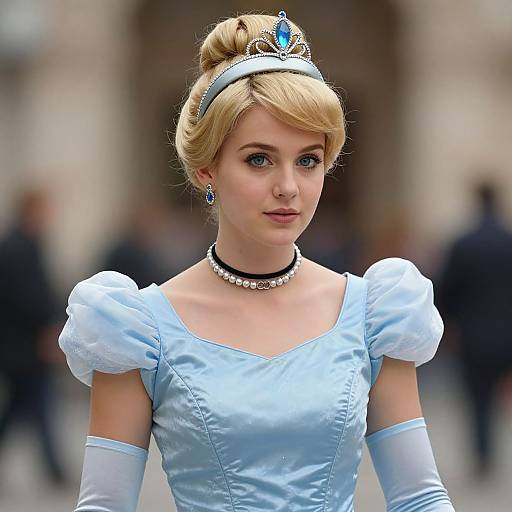 Realistic Cinderella Princess Portrait