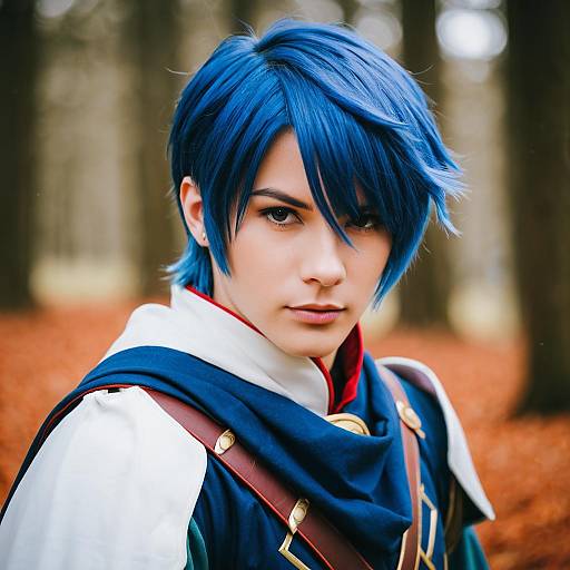 Lifestyle costume photo of Alcryst (fire emblem). Cosplay clothes