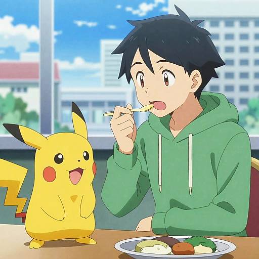 Celadon City Date: Leon and Gladion