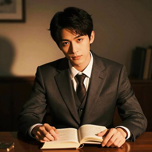 Male Teacher in Book Character Costume