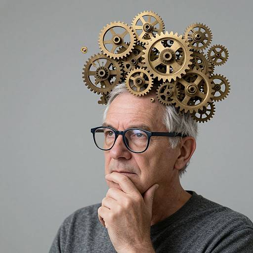 Thoughtful Elder Mind Gears