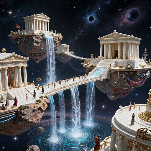 Ancient Greek Civilization in Cosmic Space