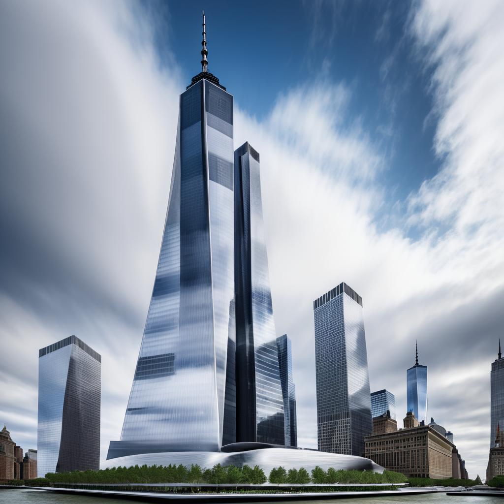 Futuristic One World Trade Center Design