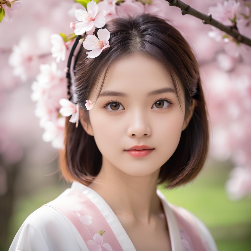 Delicate Japanese Beauty Portrait Photography