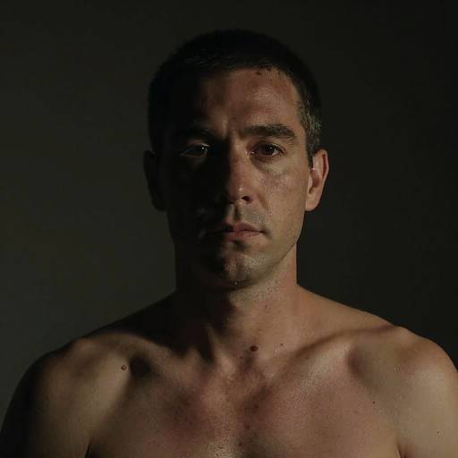 Cinematic Portrait of a Mature Man