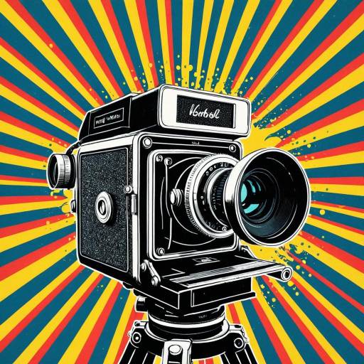 Pop Art Classic Movie Camera