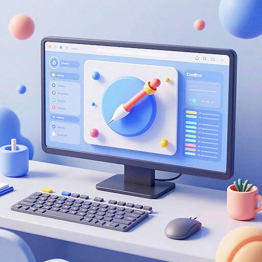 Virtual Animation Studio Concept Art