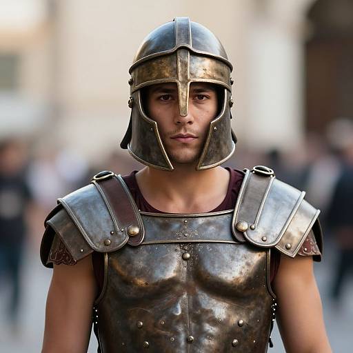 Authentic Roman Soldier Portrait